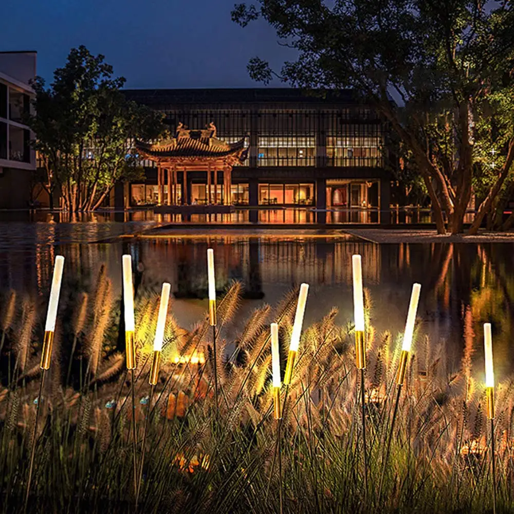 Custom Solar waterproof reed lamp outdoor LED acrylic courtyard aisle lawn light Manufacturer, Manufacturers