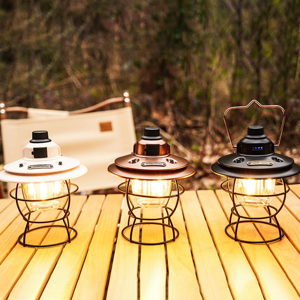 Retro Camping Lantern Details 4