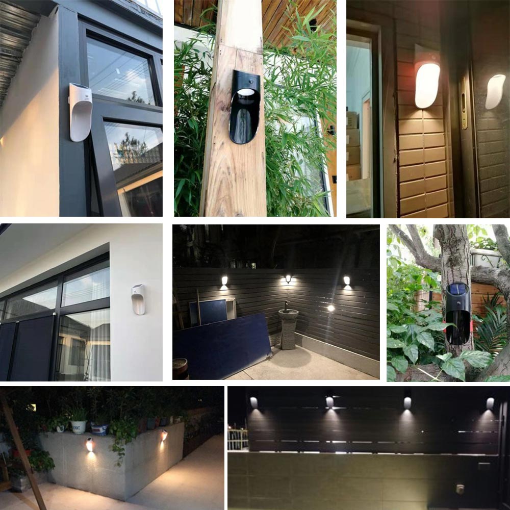 Solar Wall Light Application Scene
