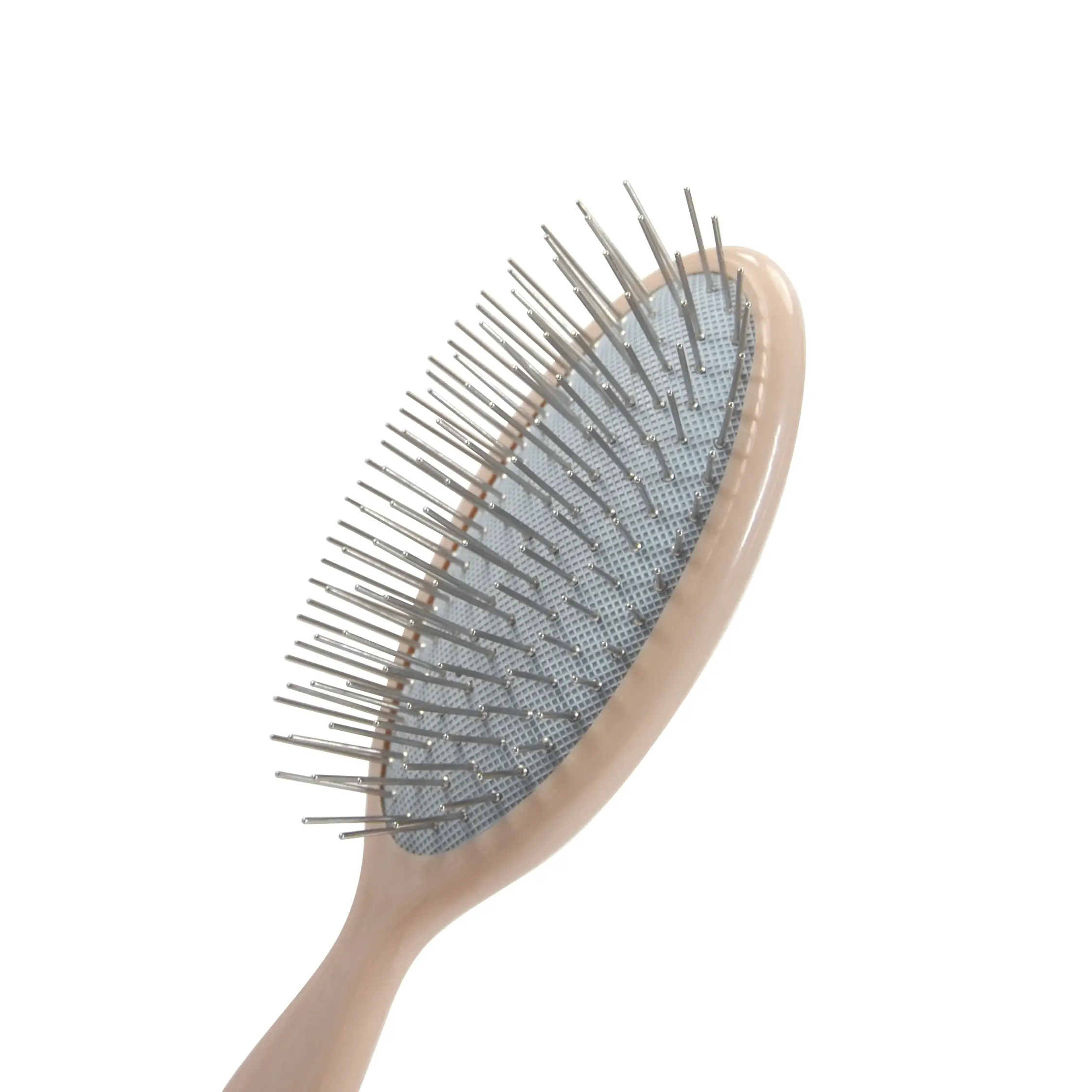 ODM New Hot Sale stainless Steel metal pin bristle Needle Paddle Hair Brush With PCR Plastic Handle Manufacturers, Suppliers