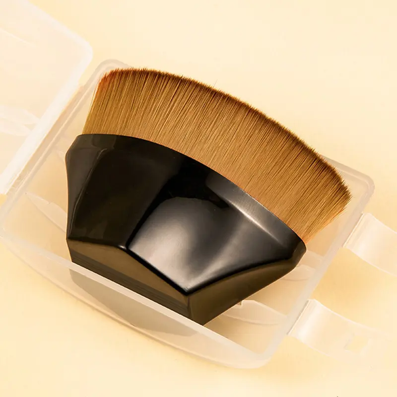 High-Quality Foundation Kabuki Makeup Brush for Blending Liquid Cream Manufacturer, Supplier