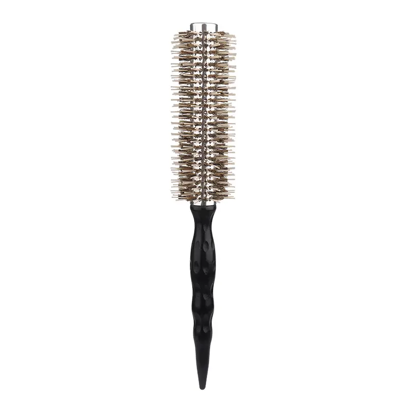 Wholesale Heat resistant nylon bristle aluminum tube hair styling round brush Manufacturers, Factories