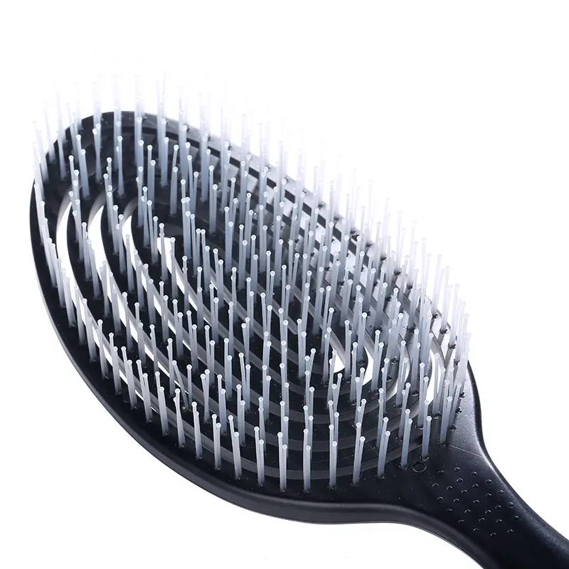 Custom Dual Lengths Ball-tipped nylon pins vent hair brush Manufacturers, Supplier