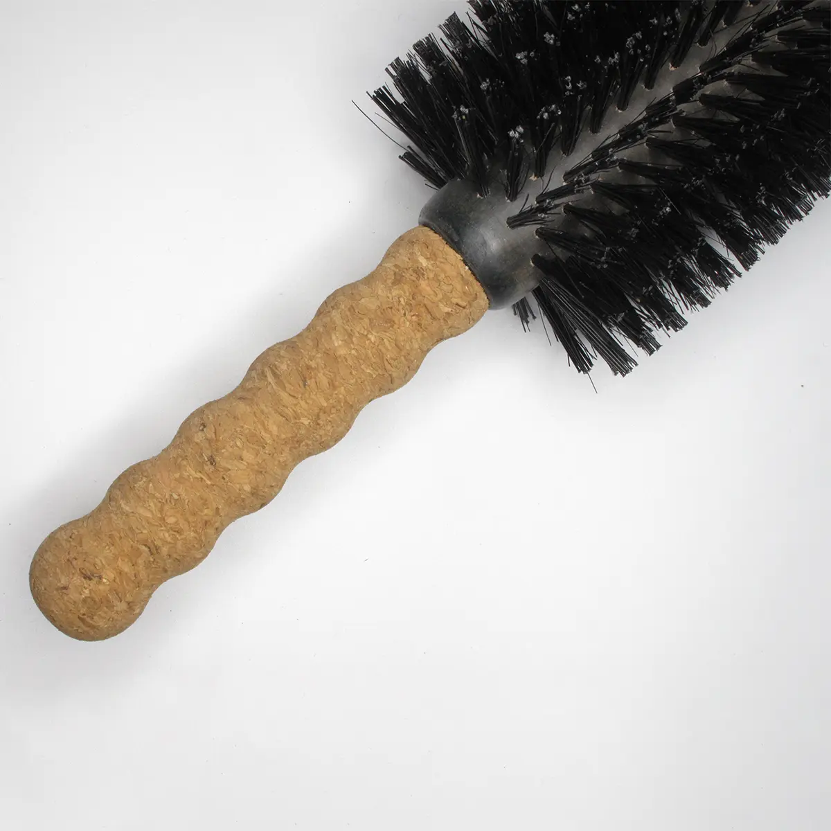 OEM Professional Cork Handle Round Boar Hair Brush