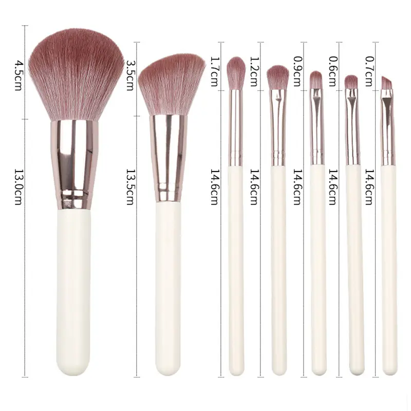 OEM 7 PCS Beginner Makeup Brush Set Manufacturers, Suppliers