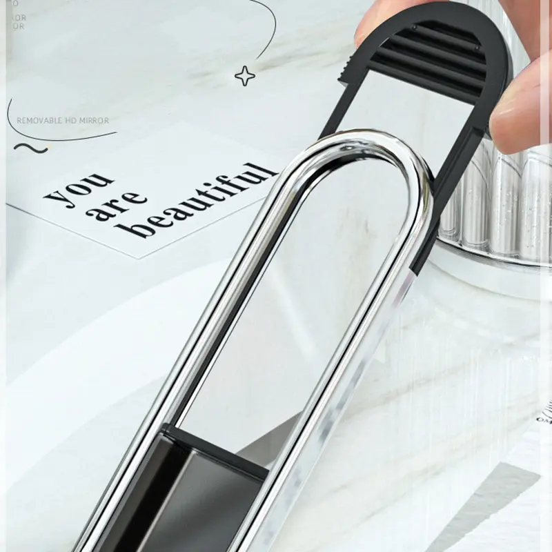 Wholesale Electroplated mirror Removable folding air cushion hairbrush Suppliers, Factory