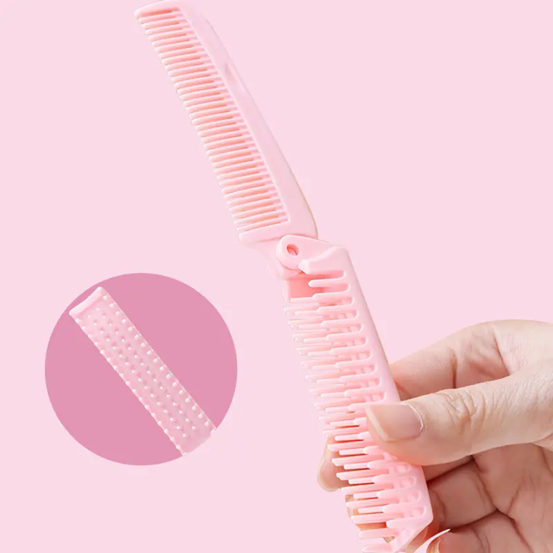 Wholesale Portable foldable Double Headed hairbrush Supplier, Suppliers
