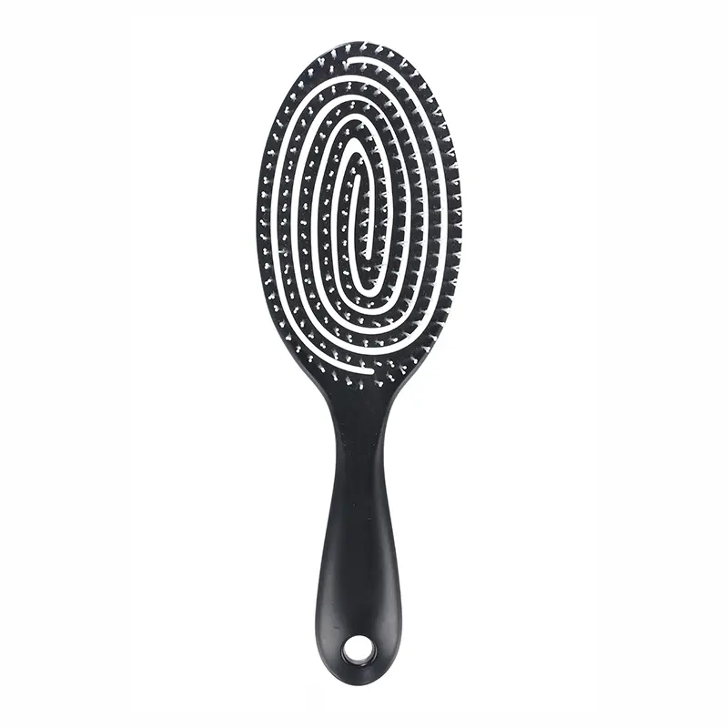 Dual Lengths Ball-tipped nylon pins vent hair brush