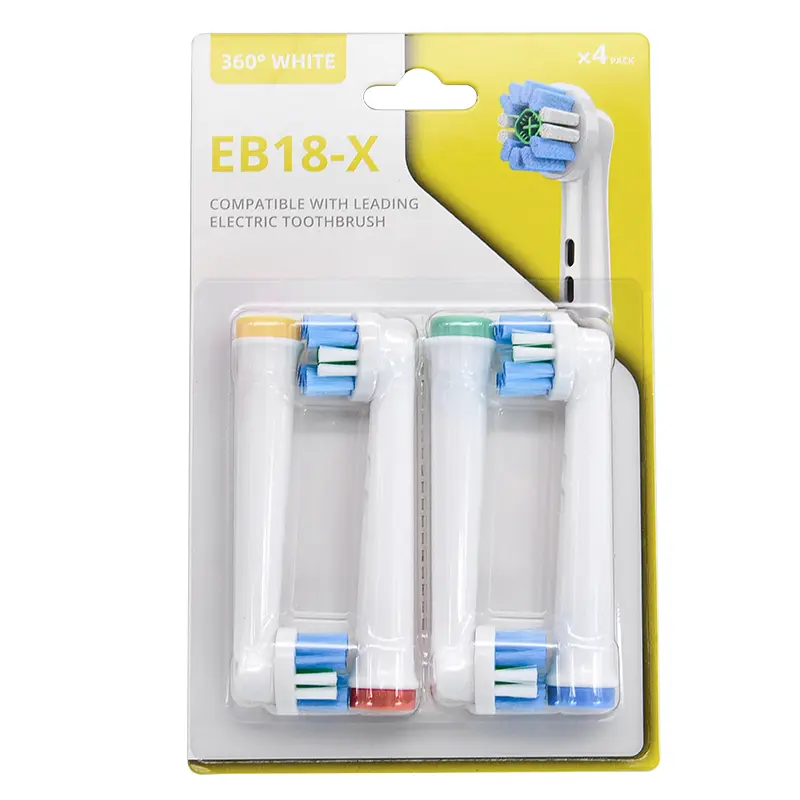 ODM EB18-X WHITE CLEAN Adult Replacement Brush heads Electric Toothbrush Heads Manufacturer, Factory