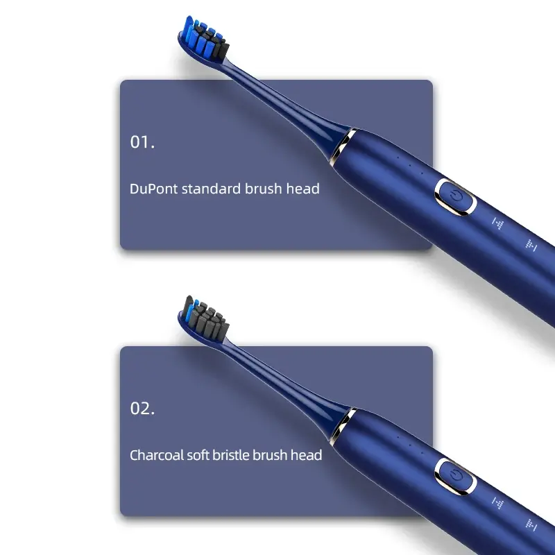 Best Customize Electric Travel Replacement Removeable Toothbrush Head Remind Change Electric Toothbrush Heads Manufacturers, Supplier