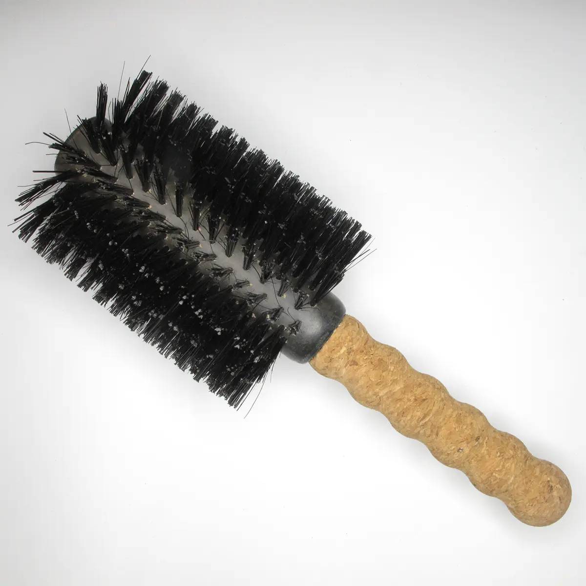 OEM Professional Cork Handle Round Boar Hair Brush