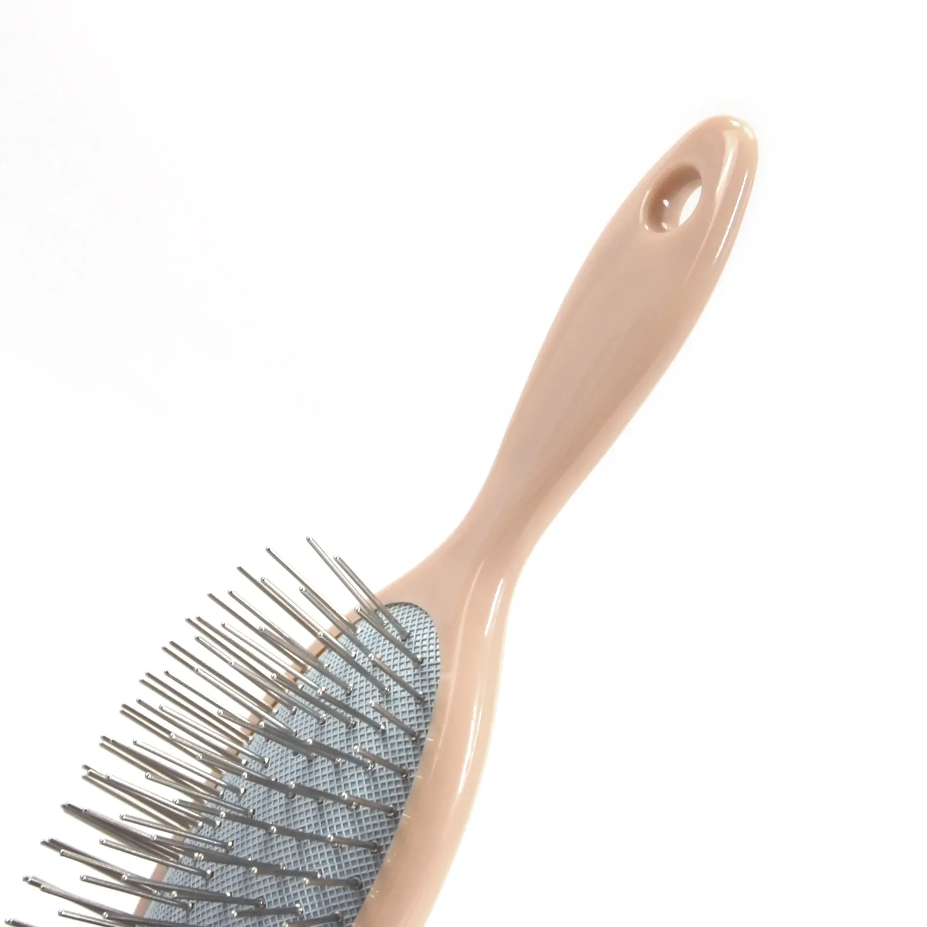 Stainless steel metal pin bristle detail