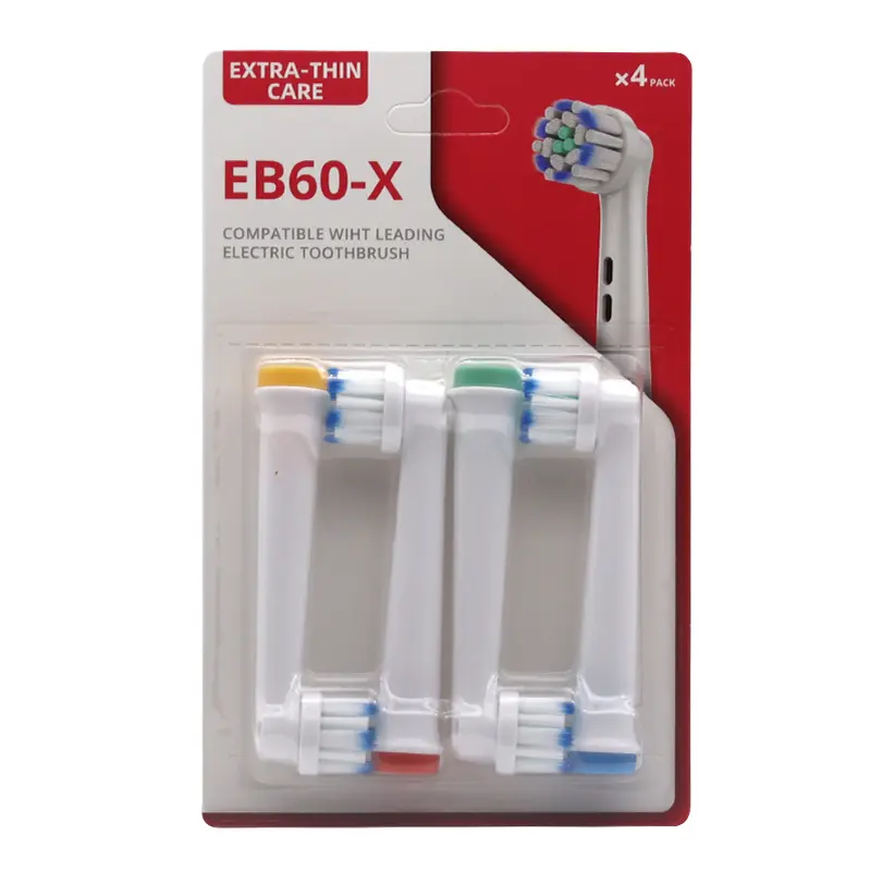 Oem Customized Color Eb60-X Replacement Toothbrush Heads FOR GUM SENSITIVE GROUP