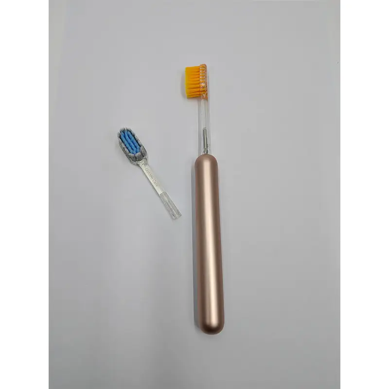 Custom Eco-Friendly Aluminum Alloy+ABS Replaceable head toothbrush Manufacturer, Manufacturers