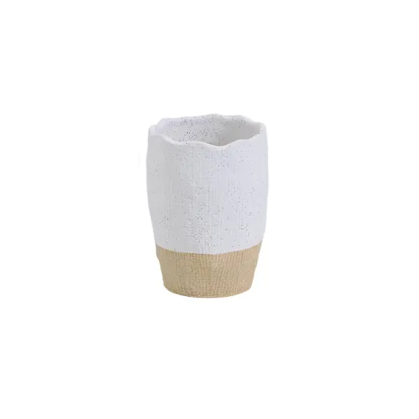 Discount White & Beige Linen - Textured Stoneware Bathroom 6 - Piece Set Supplier, Companies
