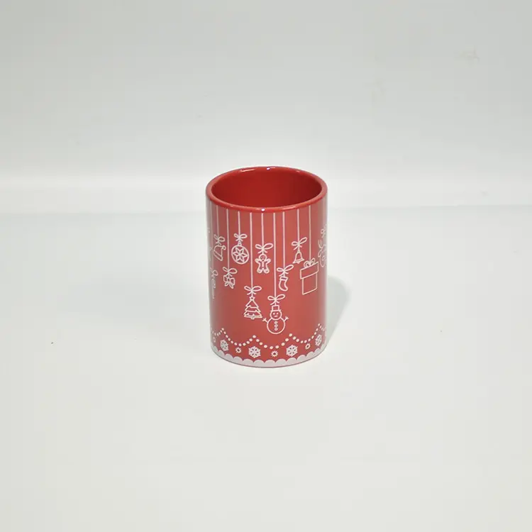Buy Christmas Red - White Festive Bell & Ornament Ceramic Bathroom Accessory Set Exporter, Companies