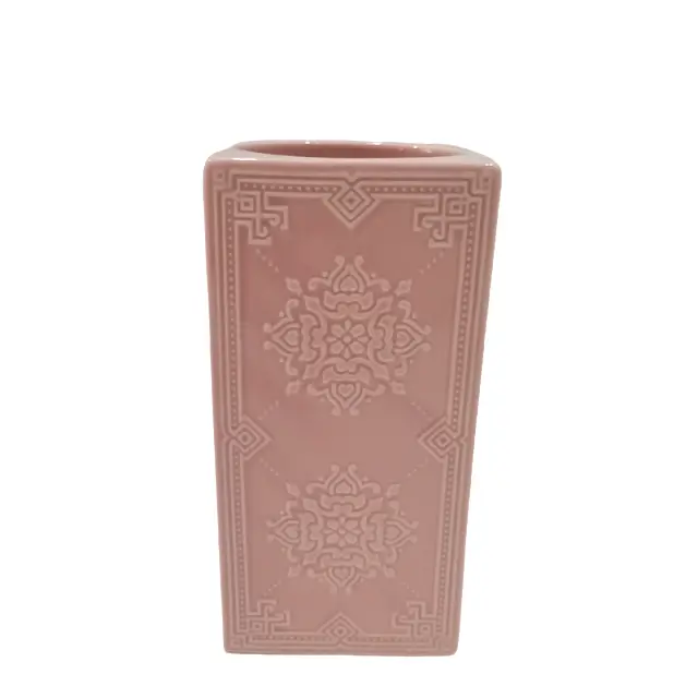 Wholesale New Chinese Style Spring Series 5 - Piece Relief  Stoneware Bathroom Set Factories, Products