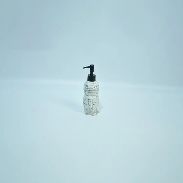 Buy White Mummy-Shaped Ceramic Lotion Bottle Factories, Companies