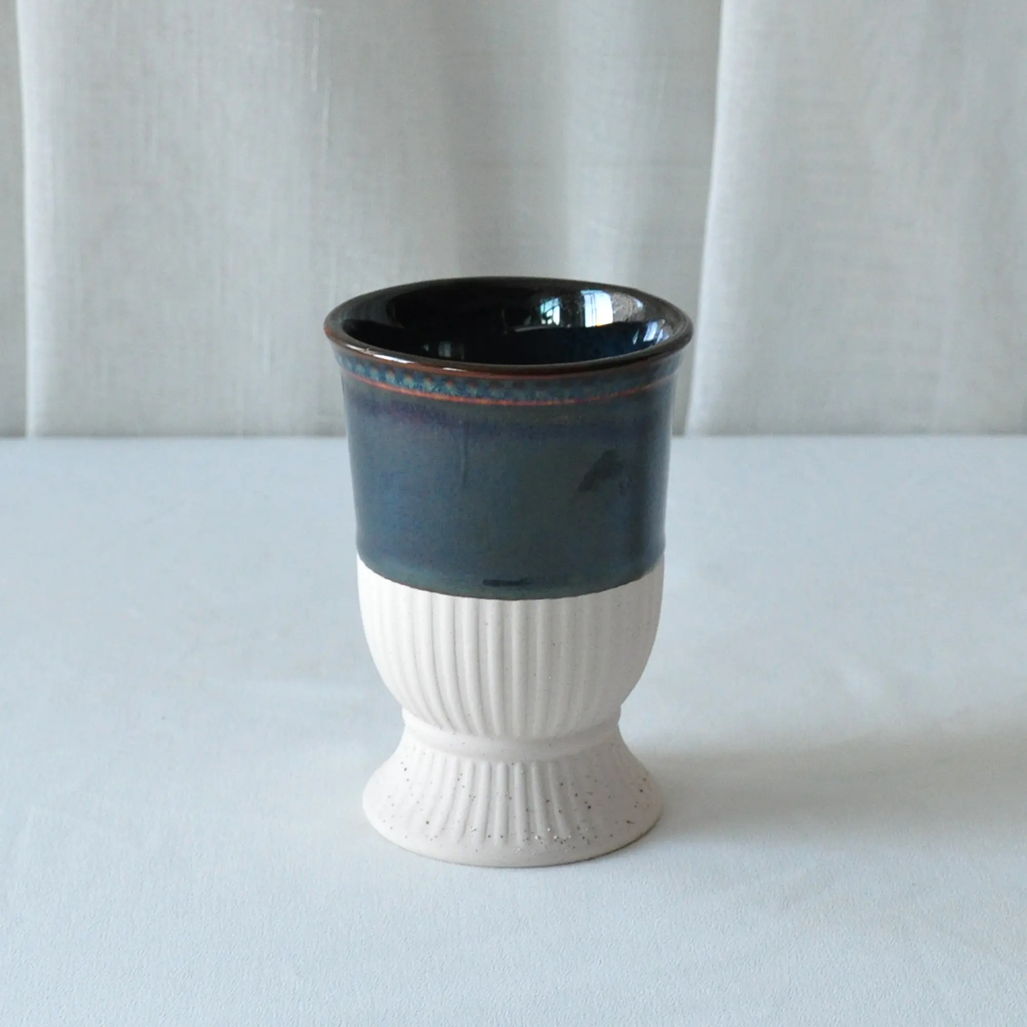Discount Vintage Kiln-Change Blue & White Textured Base Dolomite Bathroom Accessory Set Companies, Product