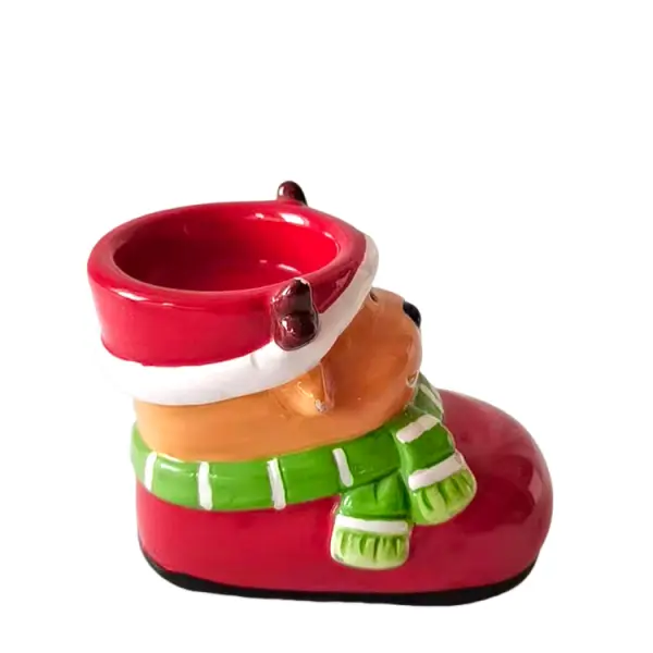 Discount Christmas Stoneware Reindeer - Shaped Candle Holder Supplier, Suppliers