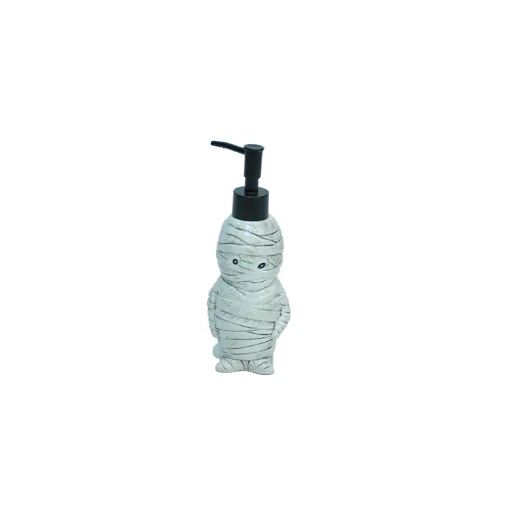 Buy White Mummy-Shaped Ceramic Lotion Bottle Factories, Companies