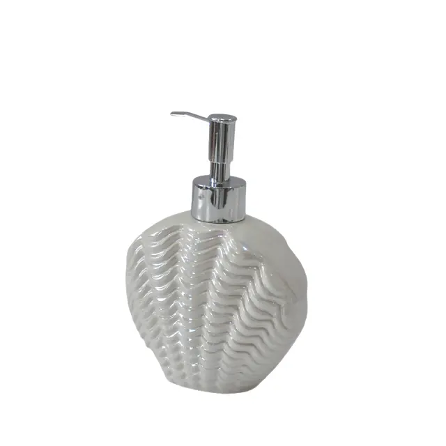 Buy Pearl - Glazed Shell Shaped 3 - Piece Stoneware Bathroom Set Manufacturers, Company