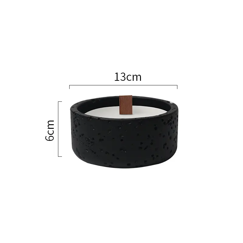 Cement Candle Cup View 4