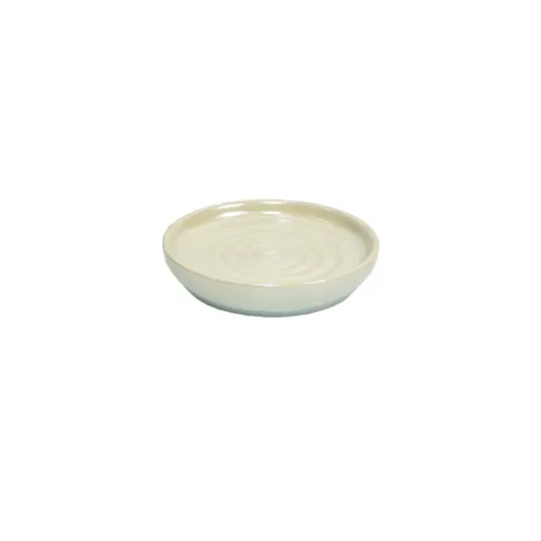 Buy Gradient Blue - White Ribbed Stoneware Bathroom Accessory Set Manufacturers, Supplier