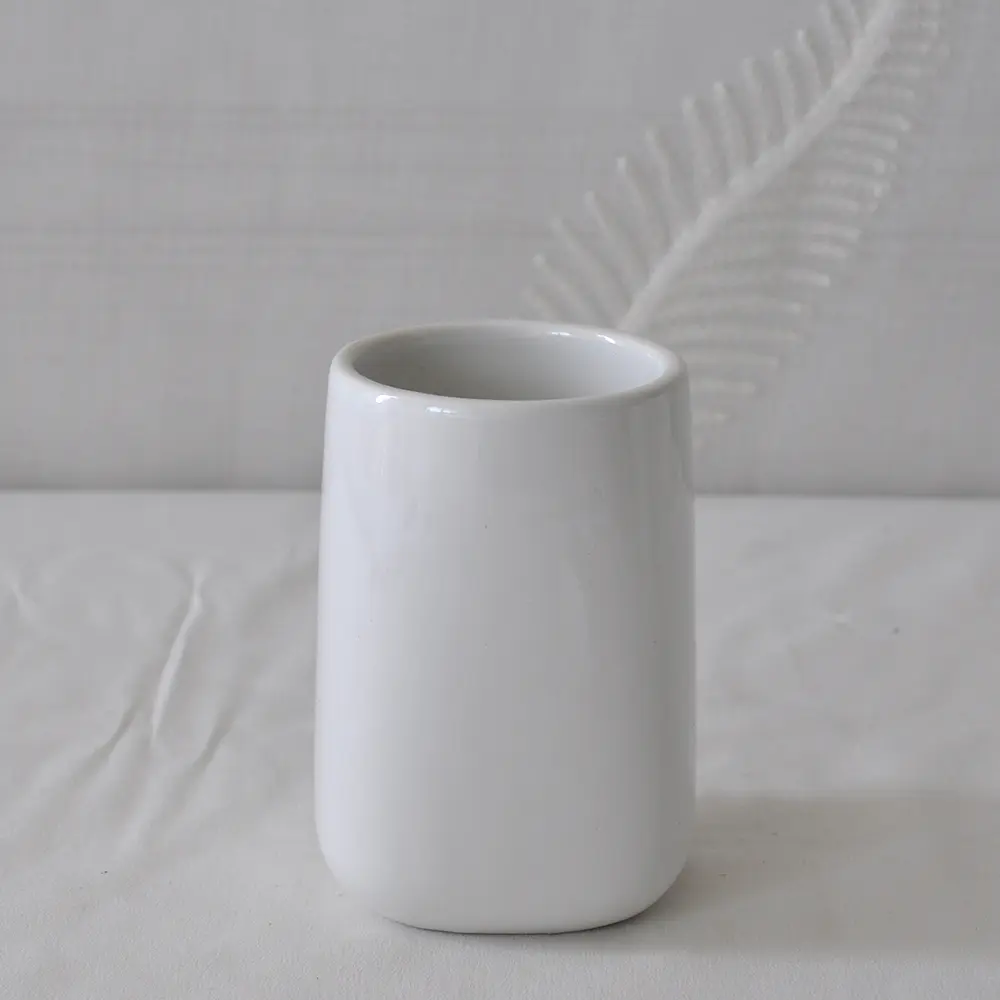 China Minimalist White Ceramic Bathroom 5-Piece Set Suppliers, Exporter