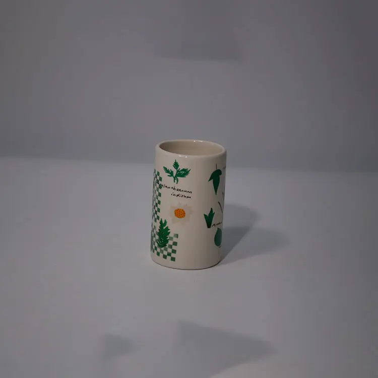 Discount Printing 4pcs Custom Lovely Ceramic Wash Hands Bottle Ceramic Bathroom Accessories Set Companies, Product