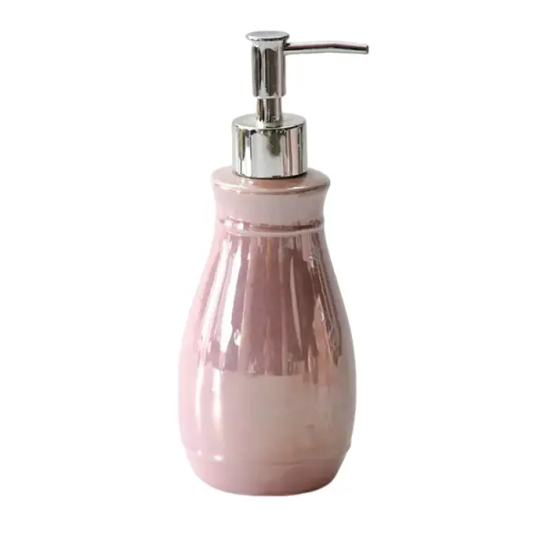 ODM Pink - Purple Pearlized Dolomite Bathroom 6 - Piece Set Factories, Products