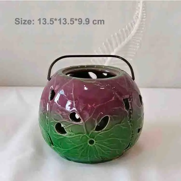 Ceramic Candle Holder Set Small