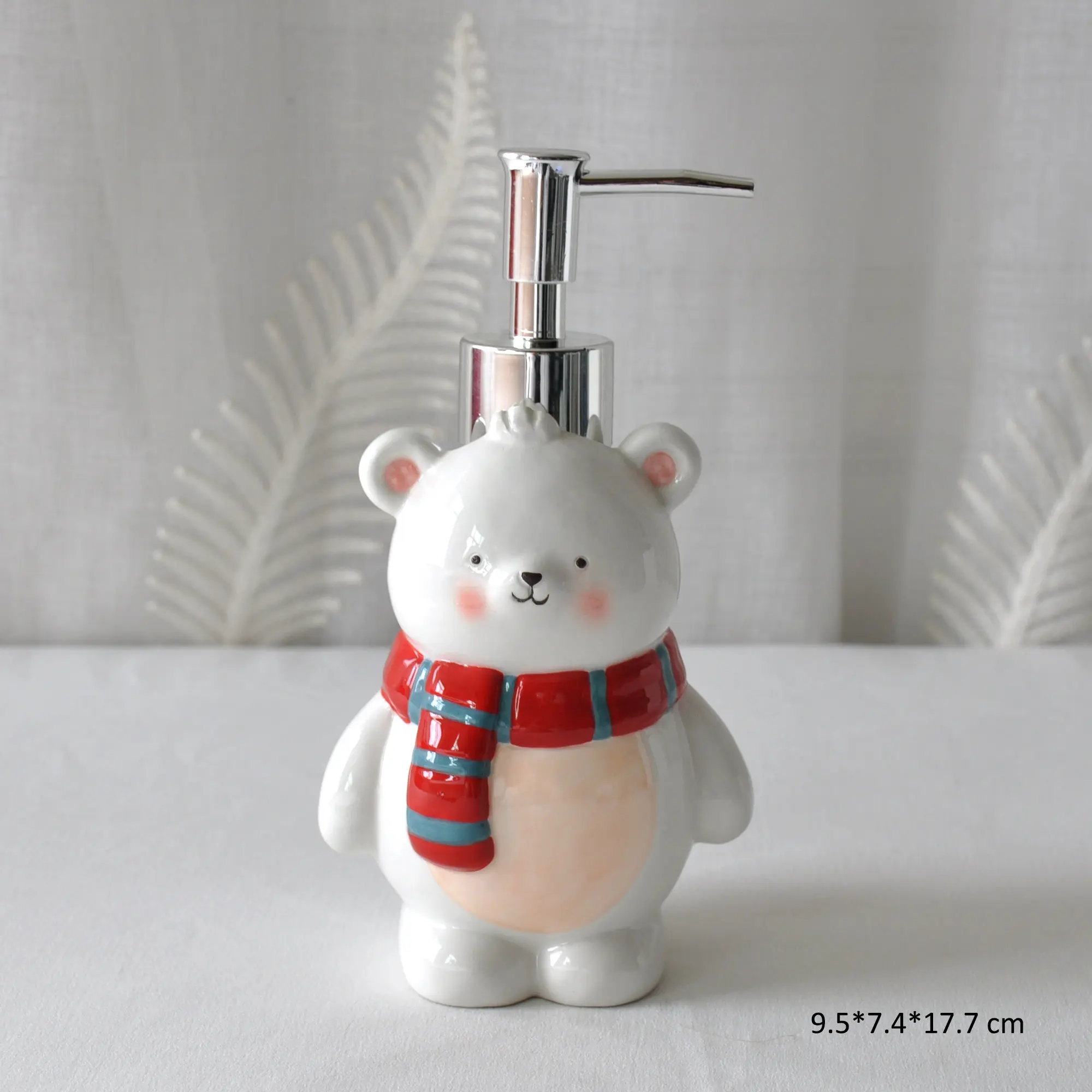 Cute Bear Ceramic Lotion Dispenser