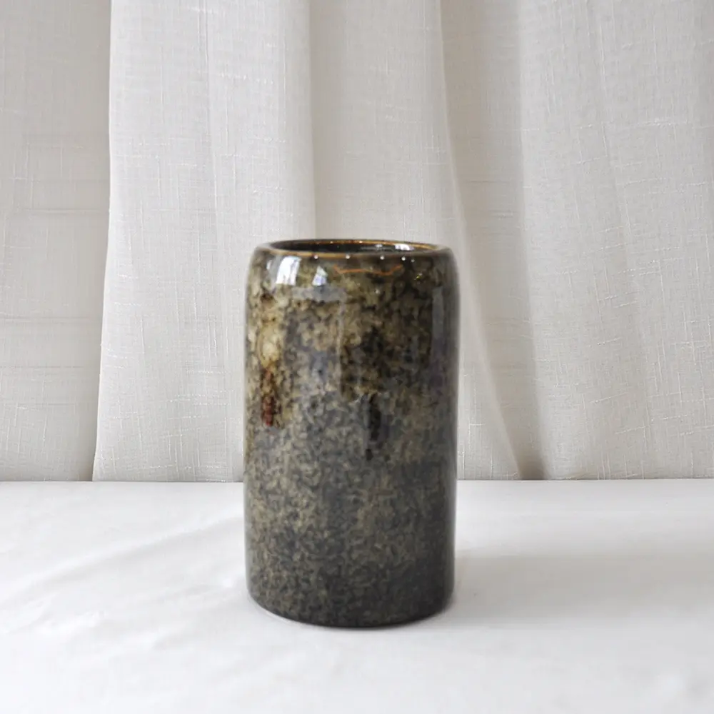 Wholesale Wabi - Sabi Dark Brown Kiln Fired Speckled Stoneware Bathroom Set Exporter, Companies