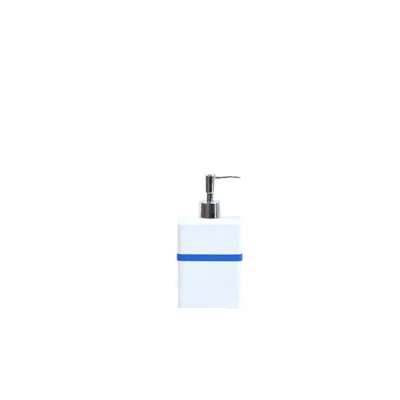 Discount White & Blue Boat - Shaped Dolomite Bathroom 5 - Piece Set Supplier, Exporter