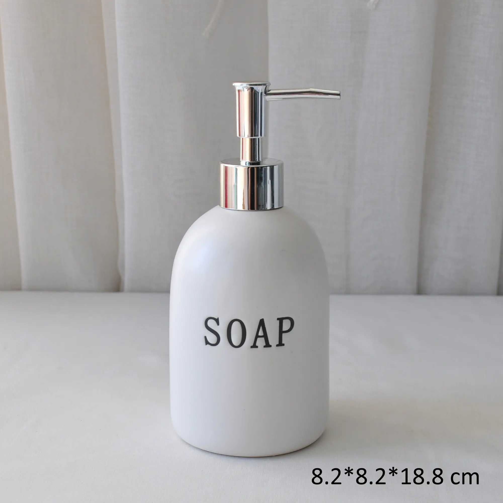 OEM Minimalist White Stoneware Bathroom Accessory Set Supplier, Product