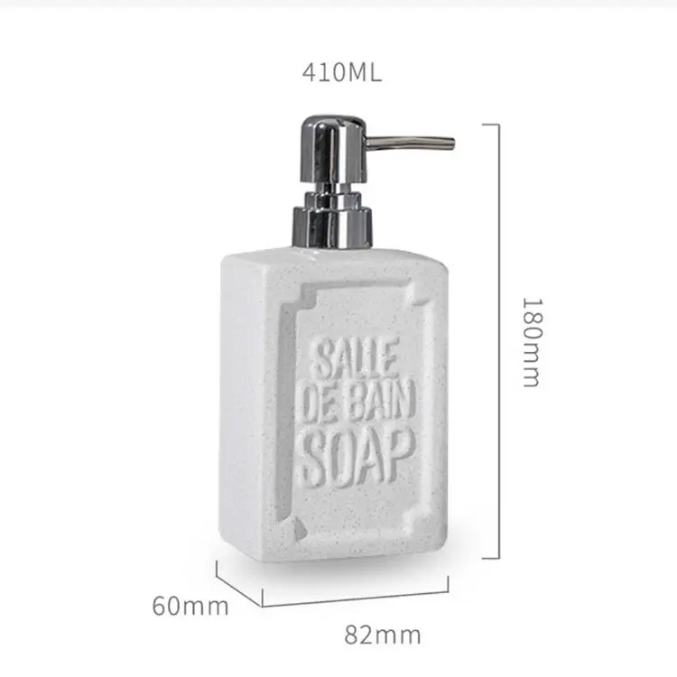 Stone Texture Ceramic Lotion Dispenser