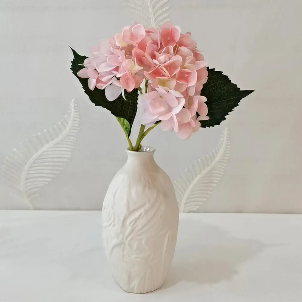Cheap Wabi-Sabi White Natural Texture Ceramic Vase Set Factories, Company