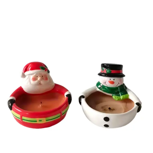 Custom Christmas Dolomite Candle Holder Set Exporter, Products