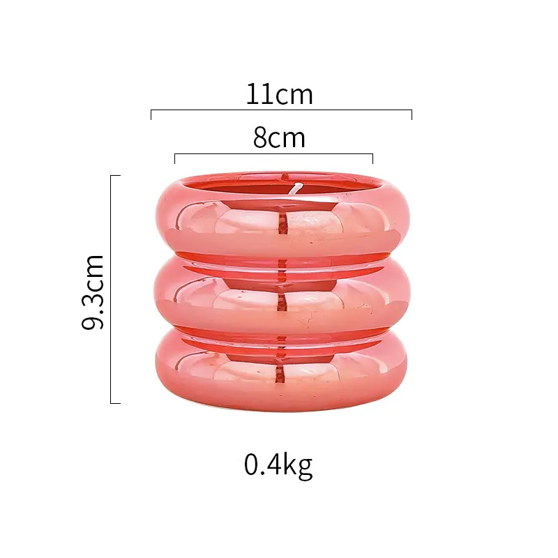 Retro Ceramic Candle Holder