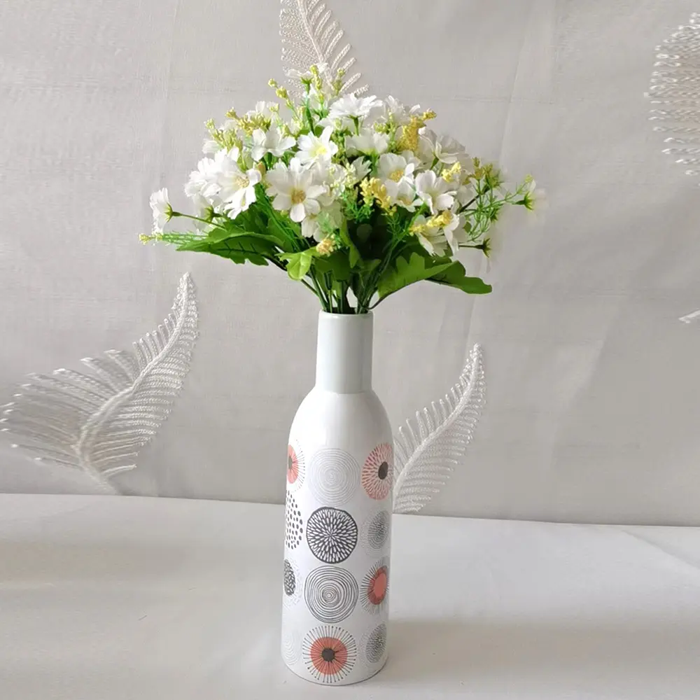 Wholesale Modern Art Geometric Circle Pattern Ceramic Vase Company, Product