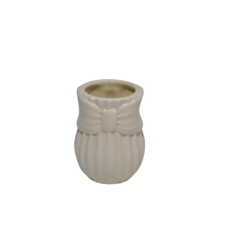 Custom Vertical Striped Relief Bow Shaped 4 - Piece Dolomite Bathroom Set Manufacturers, Exporters