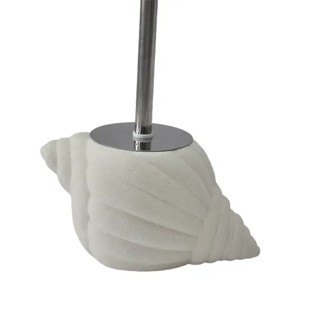 China Sandblasted Shell Shaped 4 - Piece Stoneware Bathroom Set Factories, Product