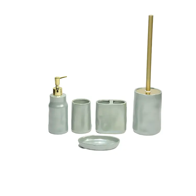 jiashun Forest Green Ceramic Bathroom Set Supplier, Products