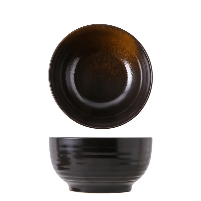 Wholesale Japanese Kiln-Altered Speckled Glaze Ceramic Ramen Bowl Factories, Company