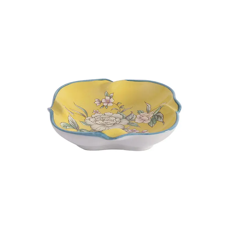 ODM Colorful Hand-Painted Floral Petal-Edge Ceramic Dish Exporter, Company
