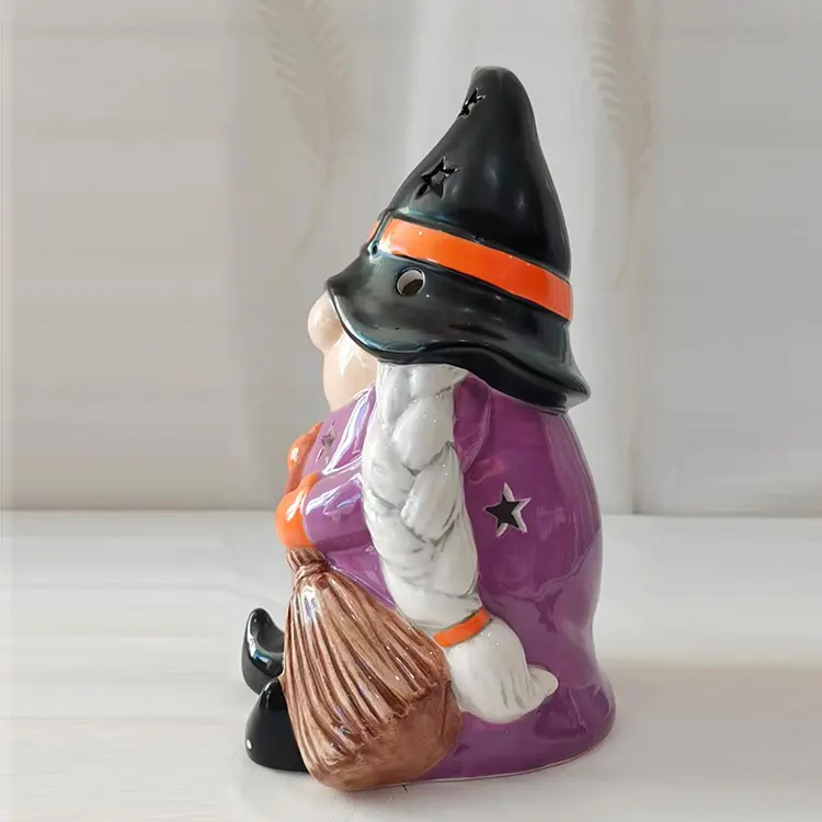 Wholesale Halloween Witch - Hat Gnome Dolomite Figurine Company, Products