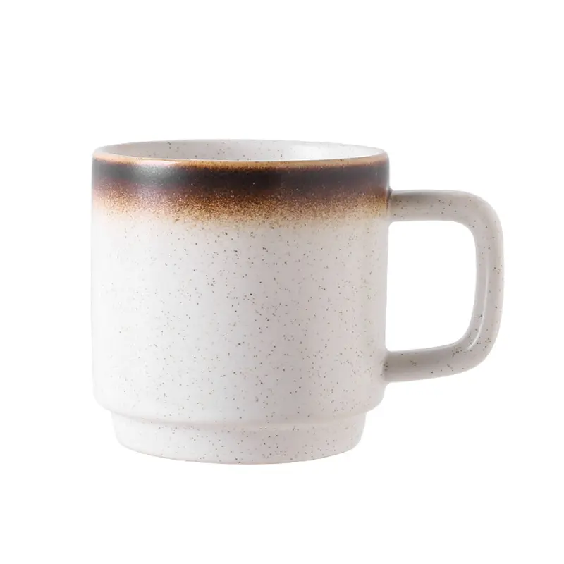 Buy Gradient Speckled Glaze Ceramic Mug Supplier, Products