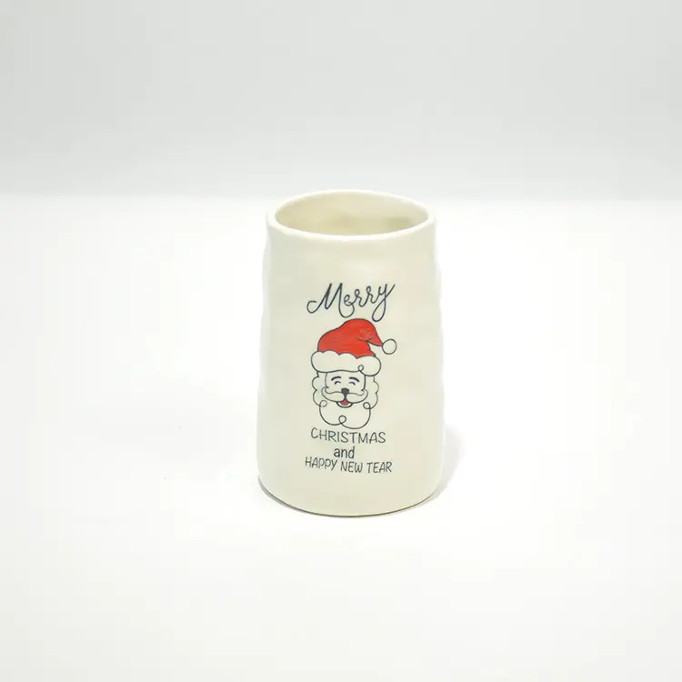 Wholesale Christmas Santa Claus "Merry Christmas" Ceramic Bathroom 5-Piece Set Manufacturers, Products