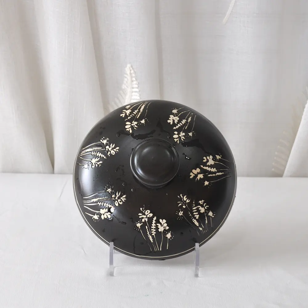 OEM Japanese Vintage Black Ceramic Casserole Manufacturer, Factory